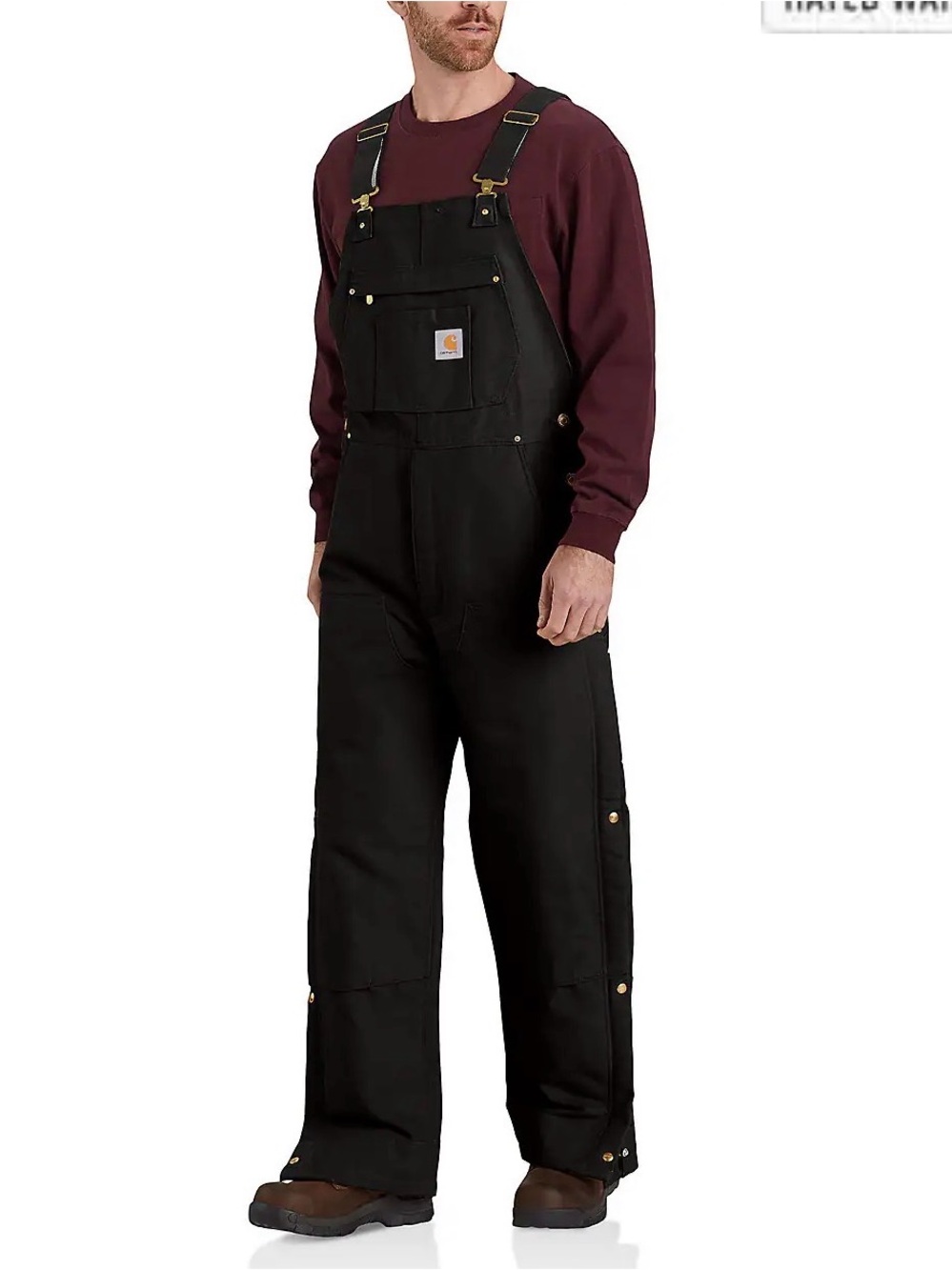 FIRM DUCK INSULATED BIB OVERALL